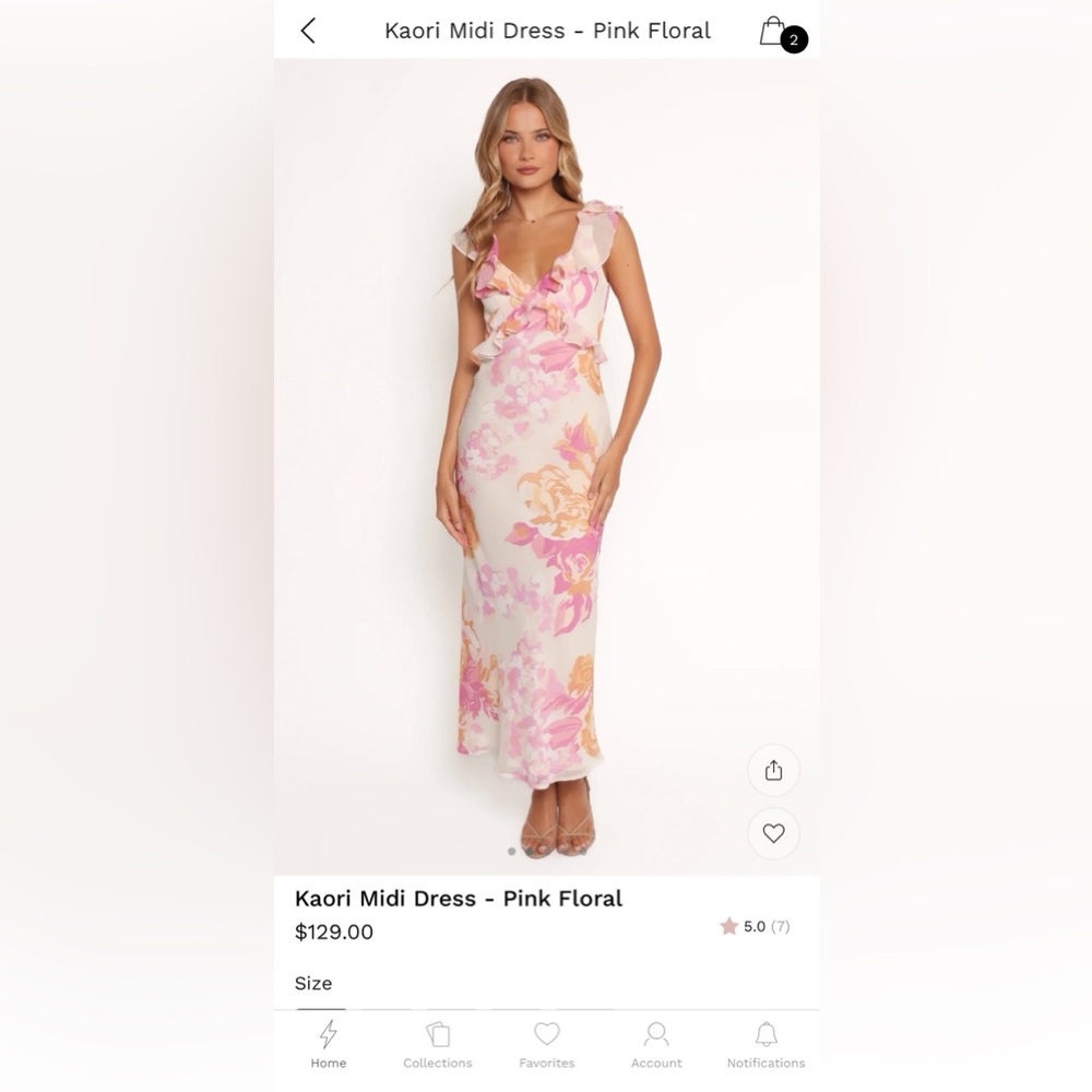 Petal & Pup Midi Dress